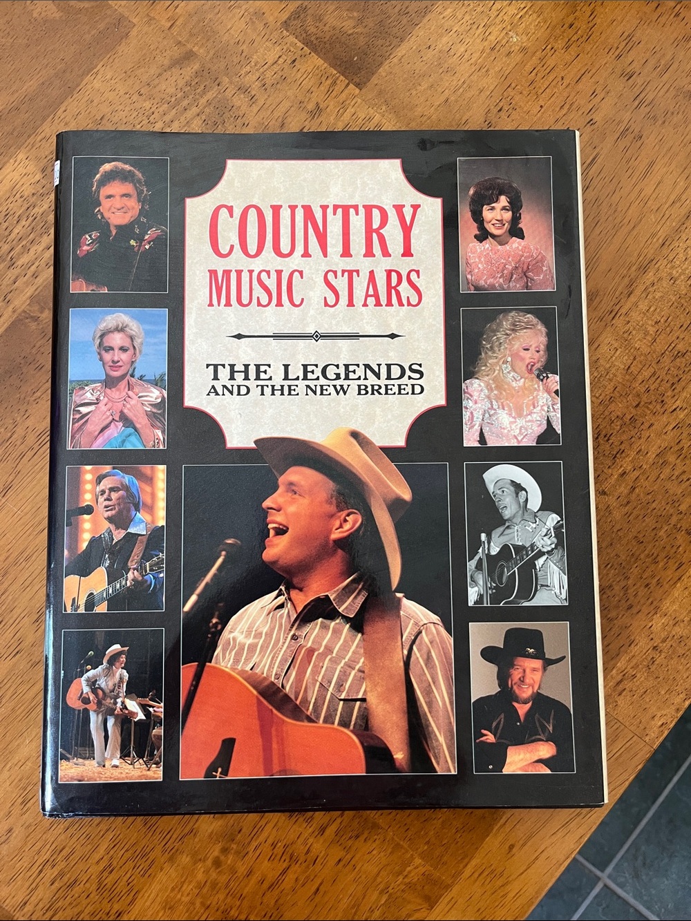Country Music Stars: The Legends and the New Breed - Black Red Cover